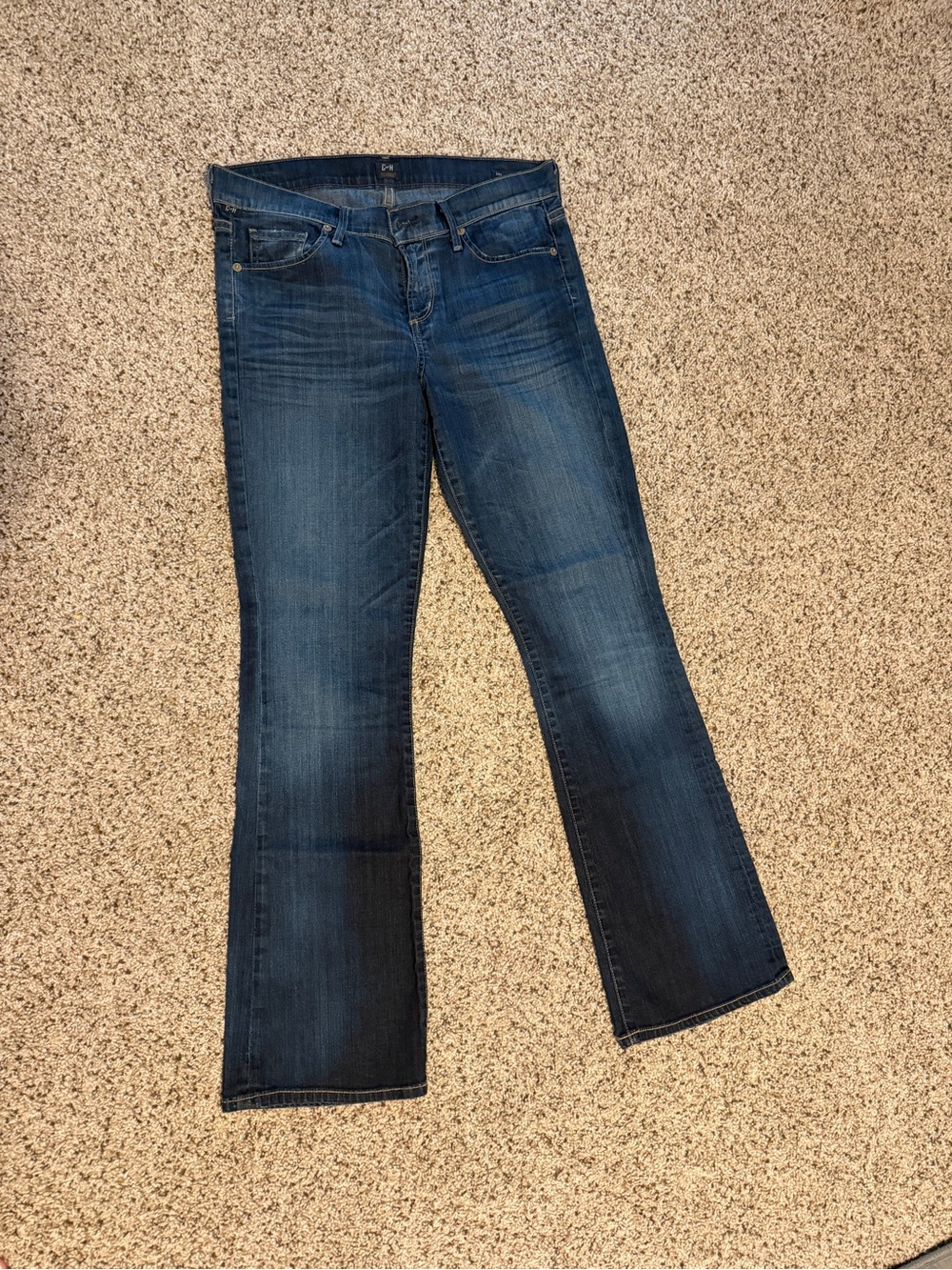 Citizens Of Humanity Dark Wash Bootcut Jeans